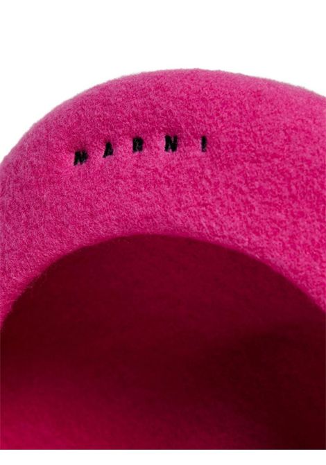 Basco con logo ricamato MARNI KIDS | M01641 M00W00M348